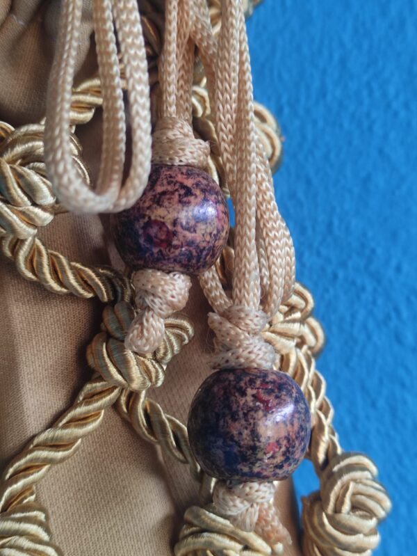 Bolsa em Macramê Dourado - Image 2